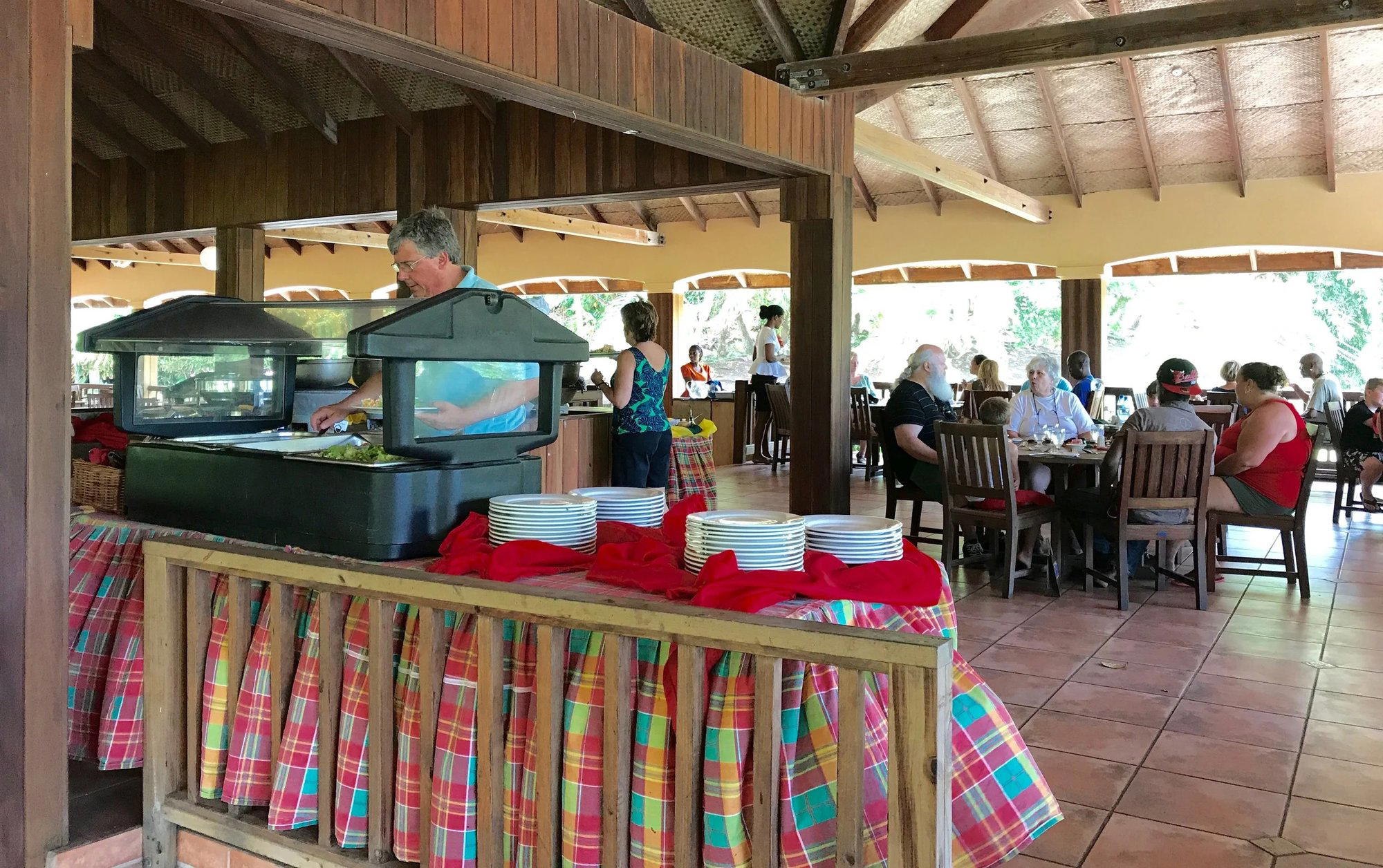 Belmont Estate restaurant in Tivoli, Grenada