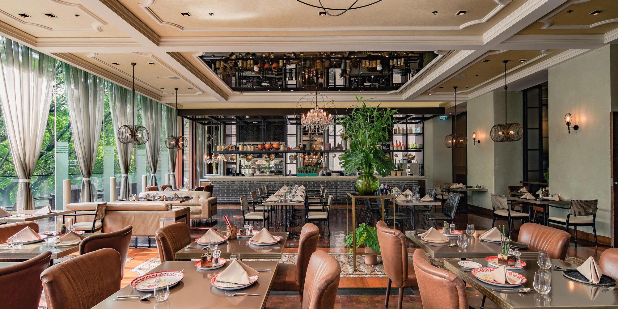 Indigo restaurant in Bangkok, Thailand