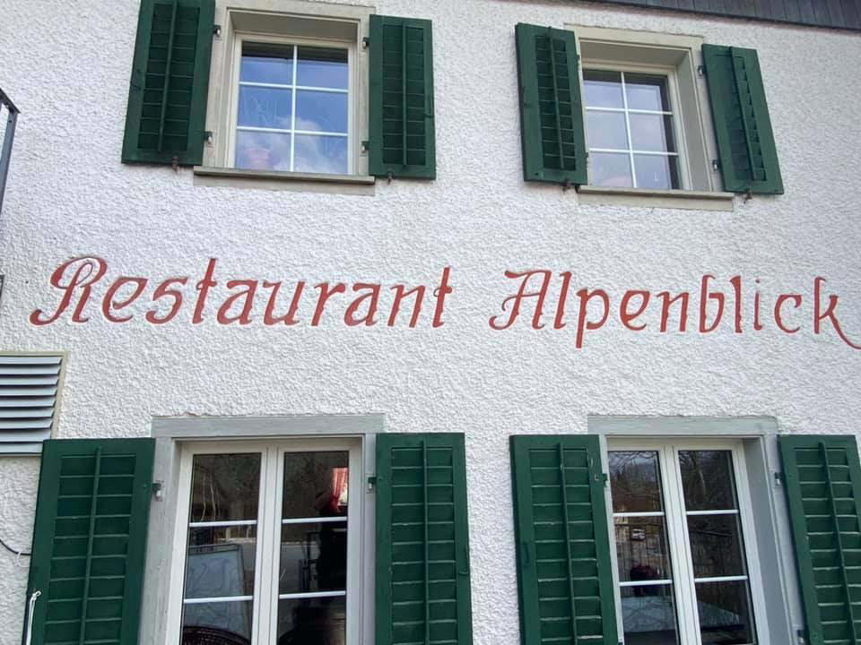 Alpenblick restaurant in Meilen, Switzerland