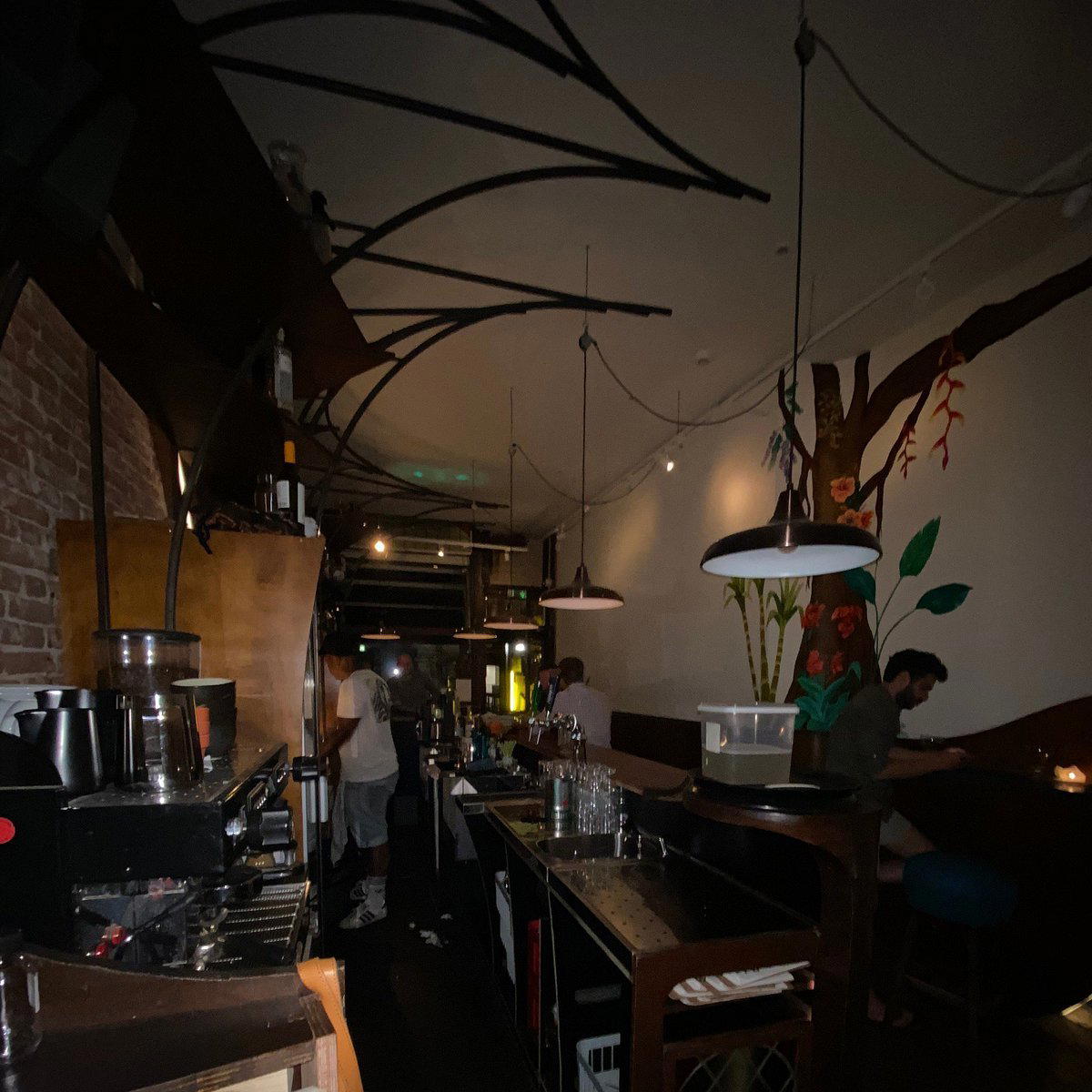 The Rumah restaurant in Rotterdam, Netherlands