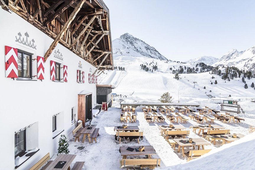 Jagdschloss restaurant in Silz, Austria