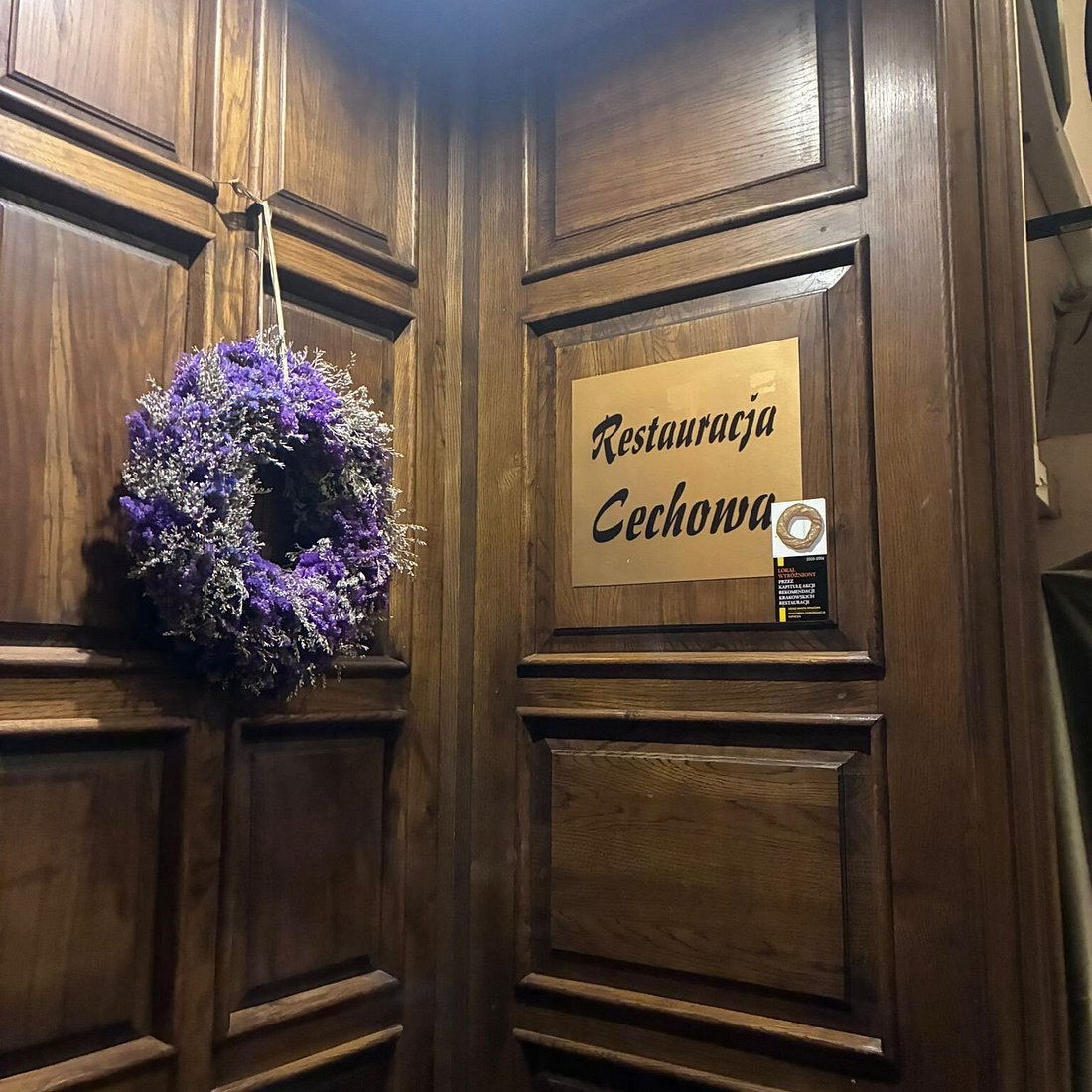 Restauracja Cechowa restaurant in Krakow, Poland