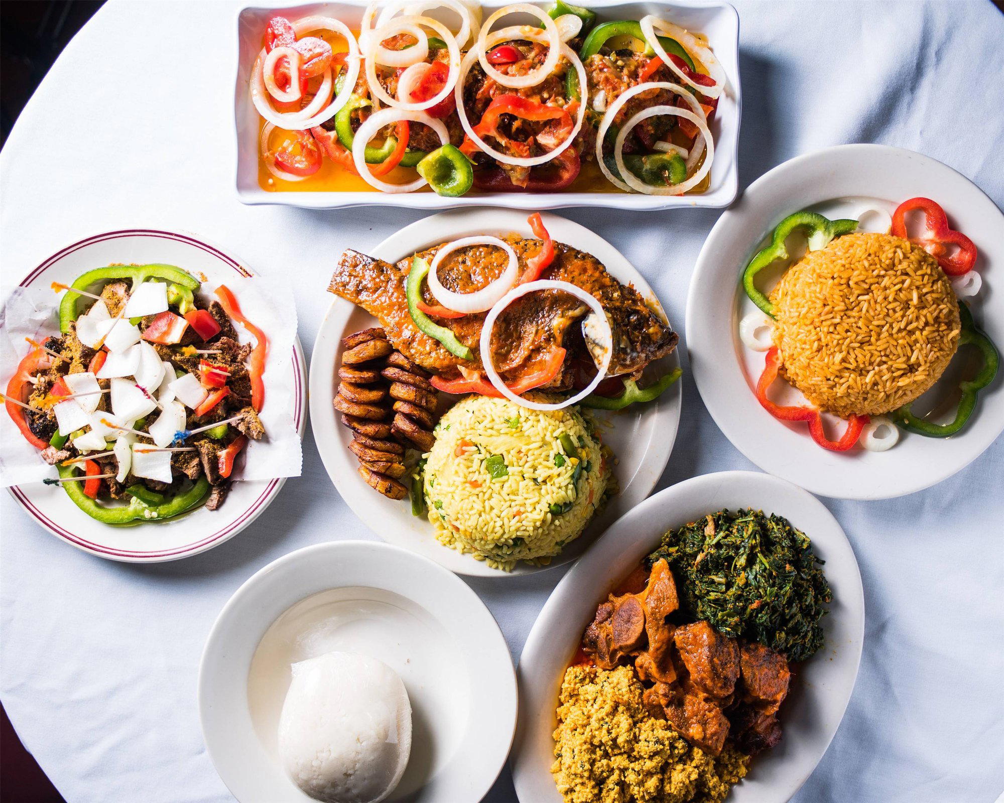 Africa Kine restaurant in New York City, United States