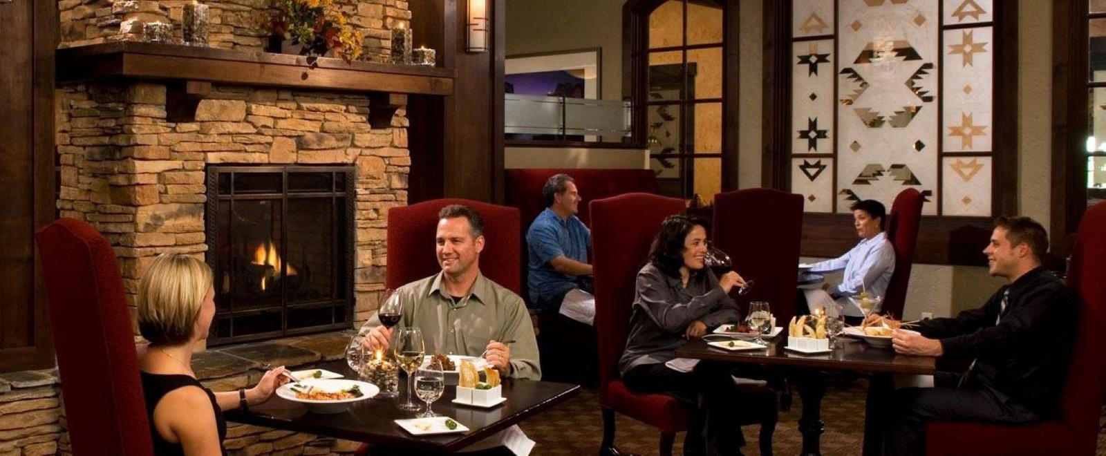 Embers restaurant in Fish Camp