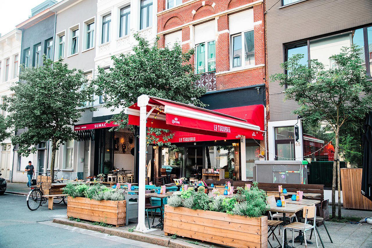 La Taqueria restaurant in Antwerp, Belgium