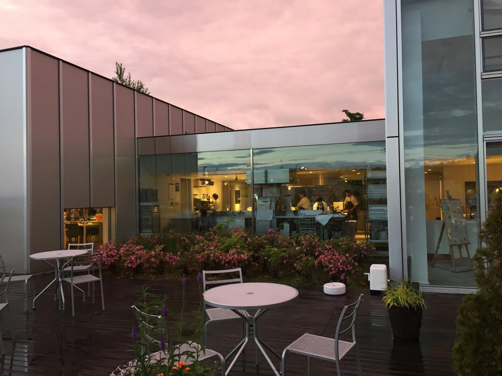 Asperges restaurant in Hokkaido (Biei), Japan