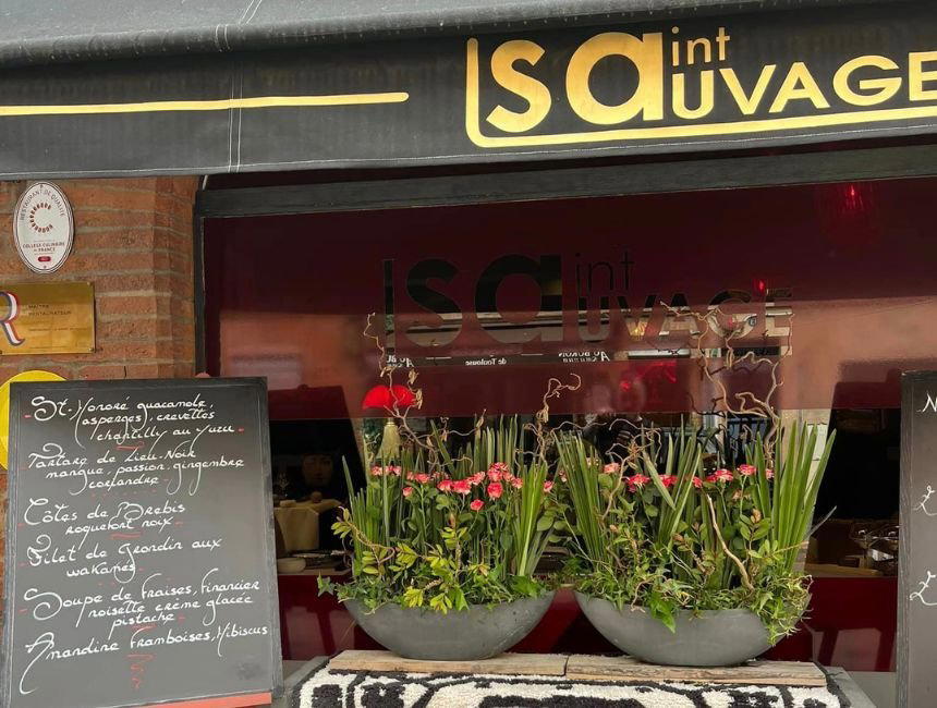Le Saint Sauvage restaurant in Toulouse, France