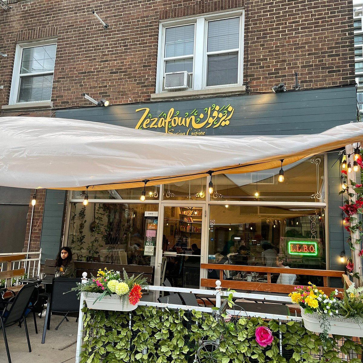 Zezafoun Syrian Cuisine restaurant in Toronto, Canada