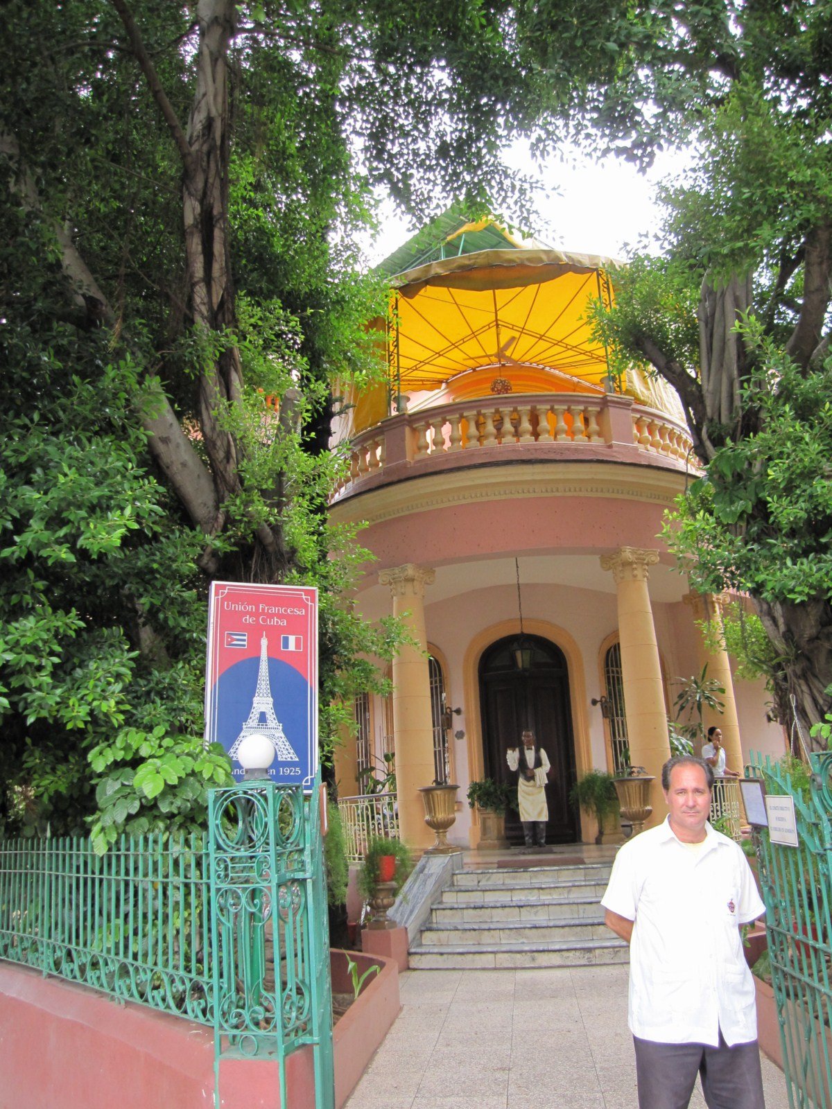 Union Francesa restaurant in Havana, Cuba