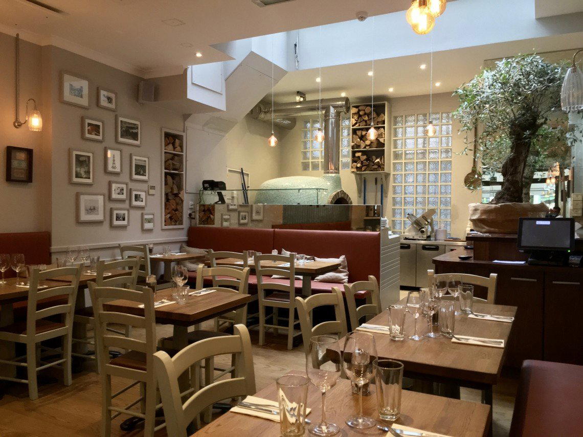 Pizzicotto restaurant in London, United Kingdom