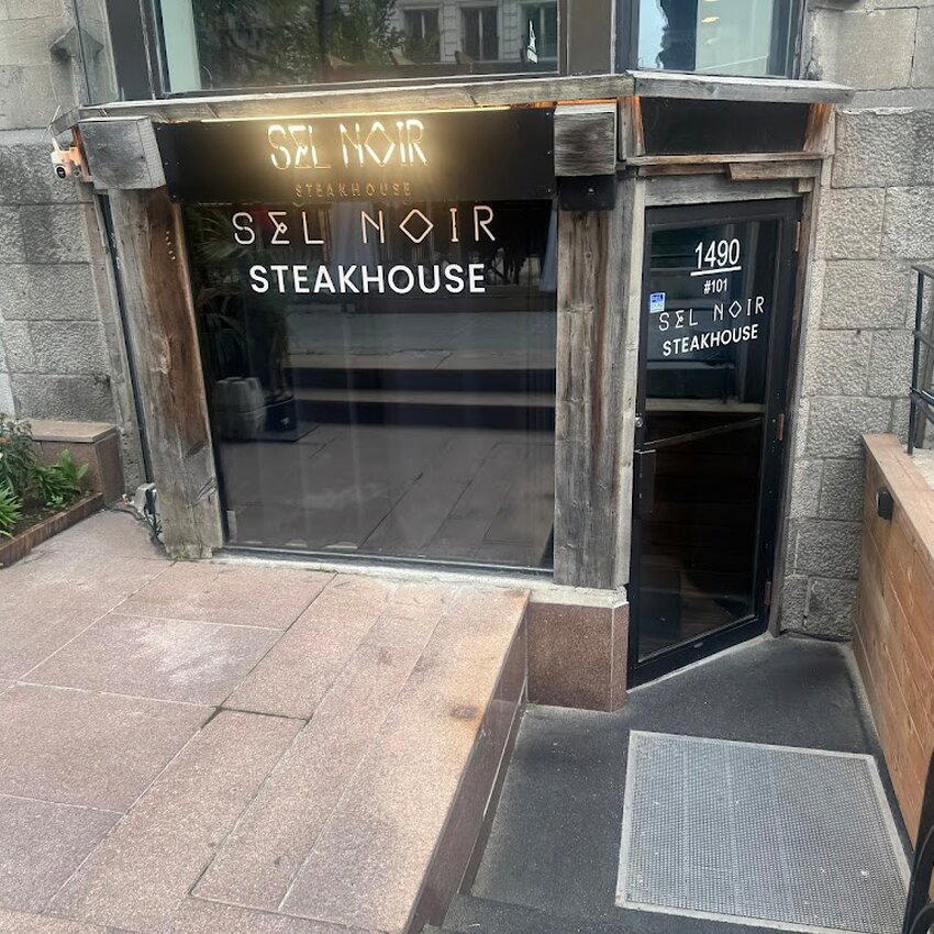 Sel Noir Steakhouse restaurant in Montréal, Canada