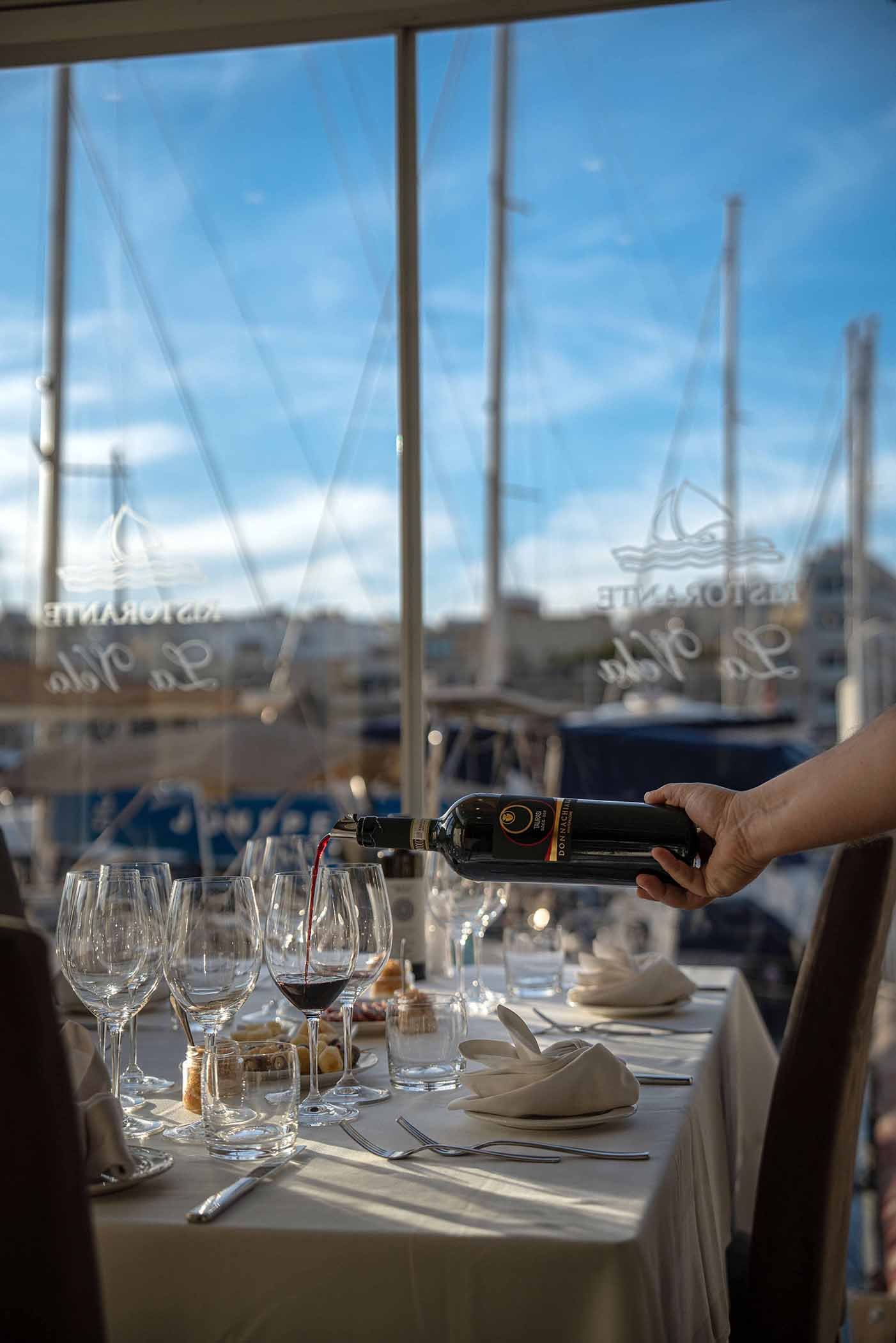 La Vela restaurant in Pieta, Malta