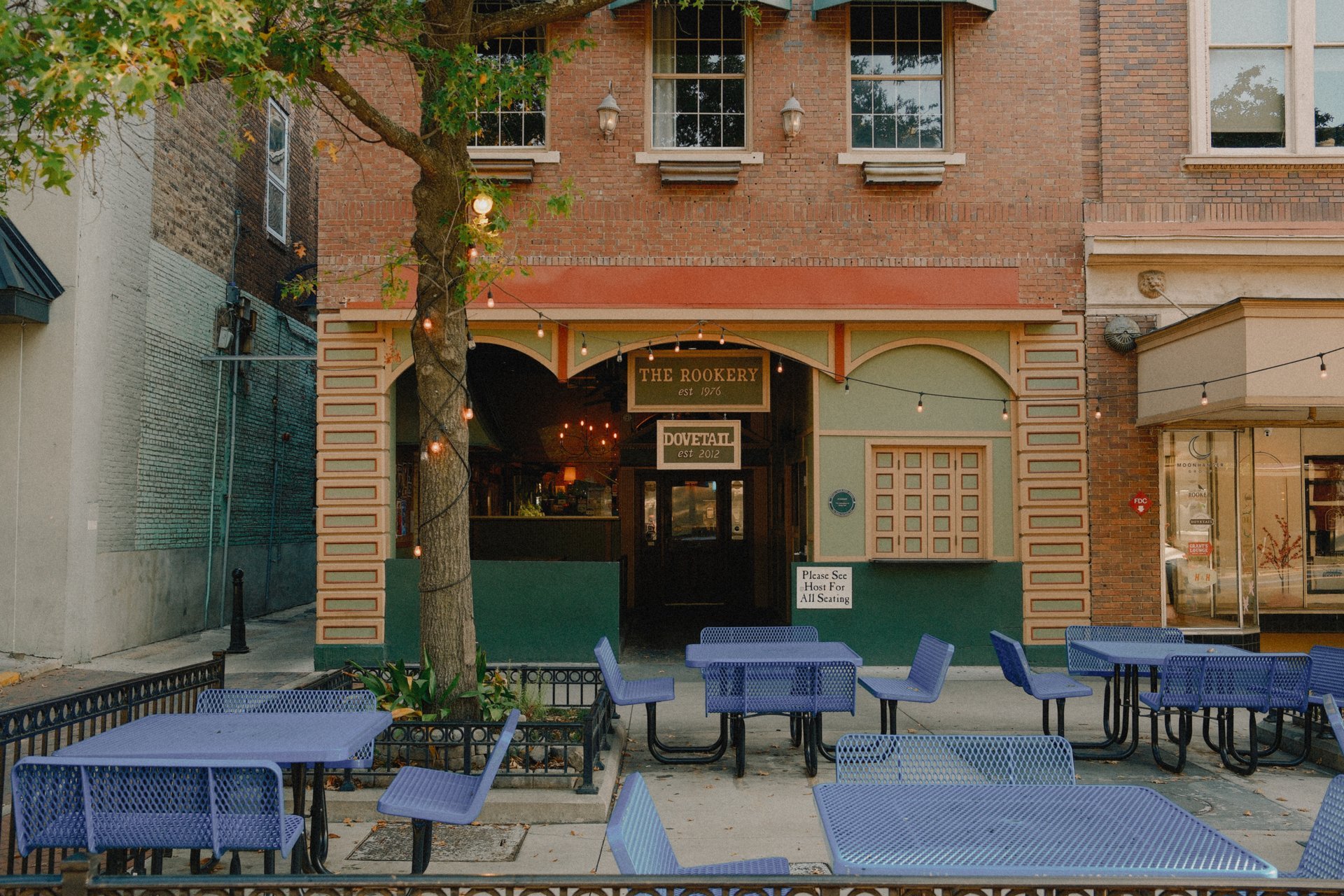 The Rookery restaurant in Macon, United States