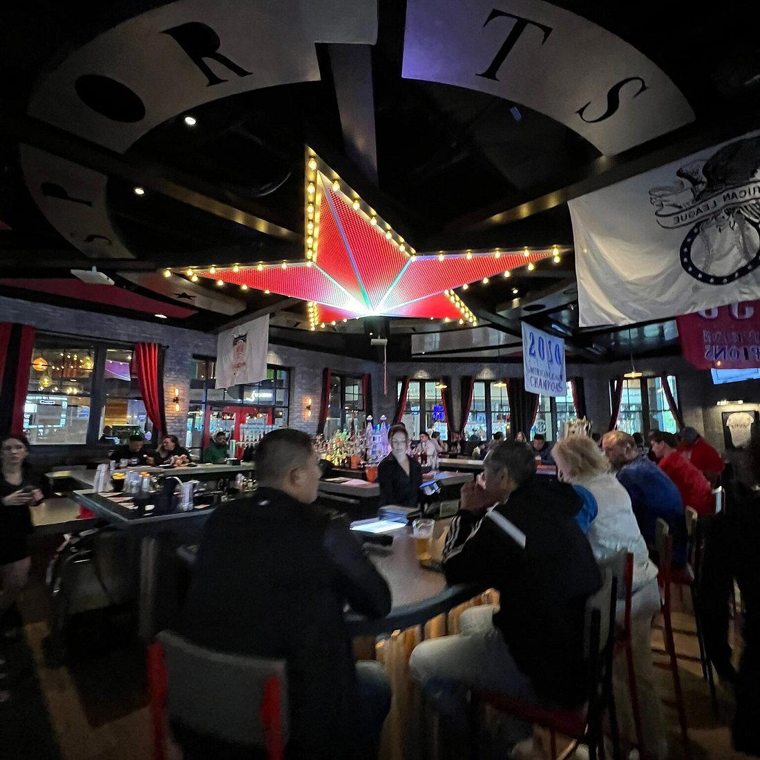 Rangers Republic at Texas Live restaurant in Arlington, United States