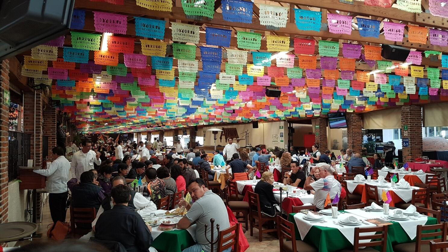 Arroyo restaurant in Mexico City, Mexico