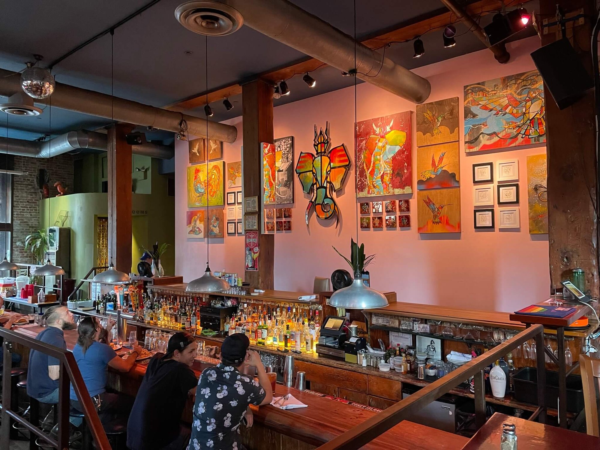 Superfine restaurant in New York City, United States