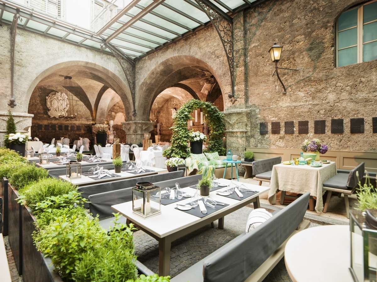 St. Peter Stiftskulinarium restaurant in Salzburg, Austria
