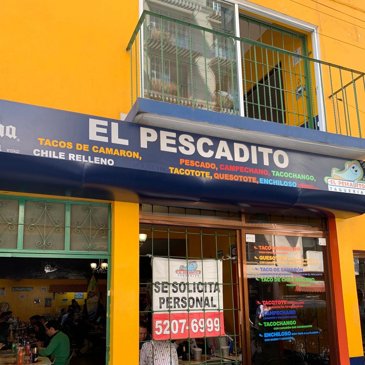 El Pescadito, Restaurant in Mexico City