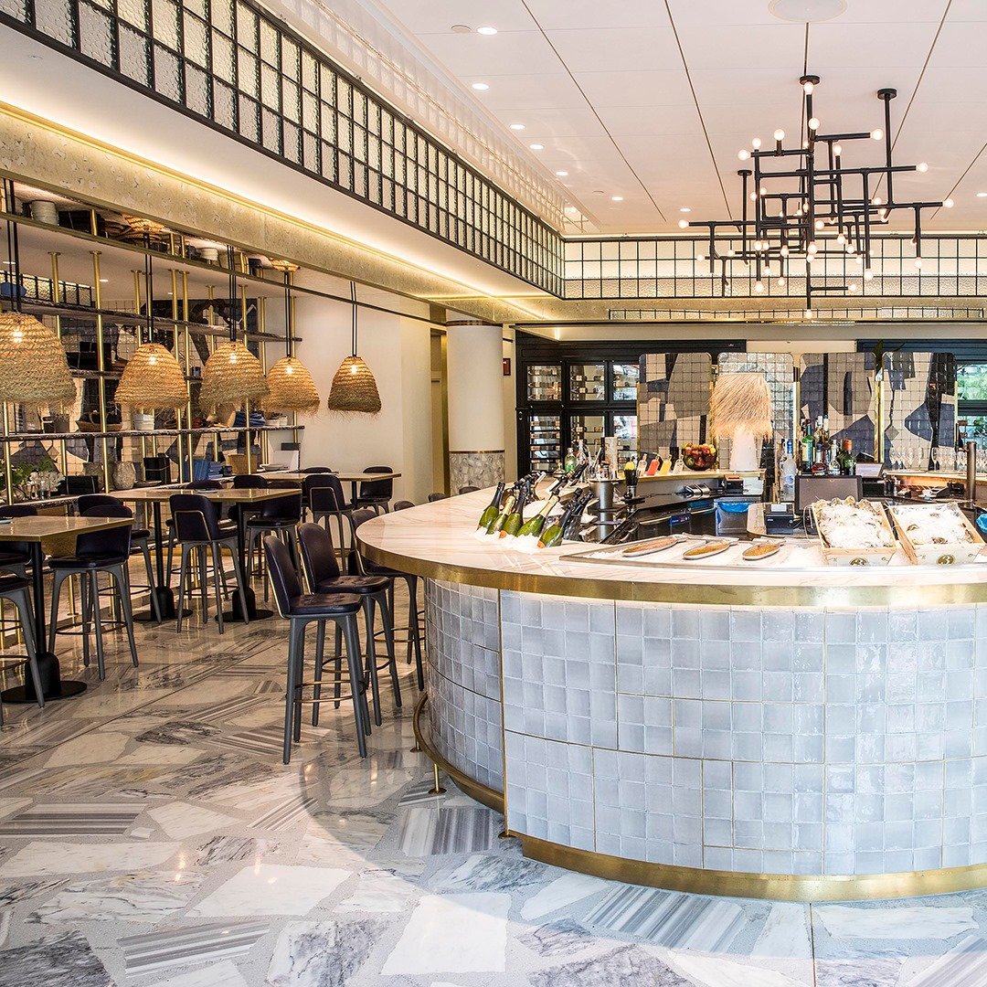 Impar restaurant in Barcelona, Spain