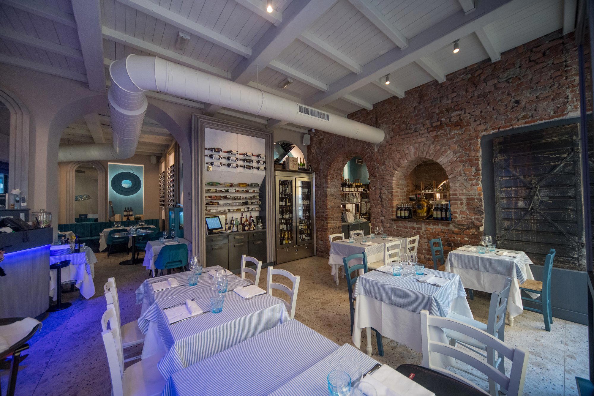 Trattoria Nautilus restaurant in Milan, Italy