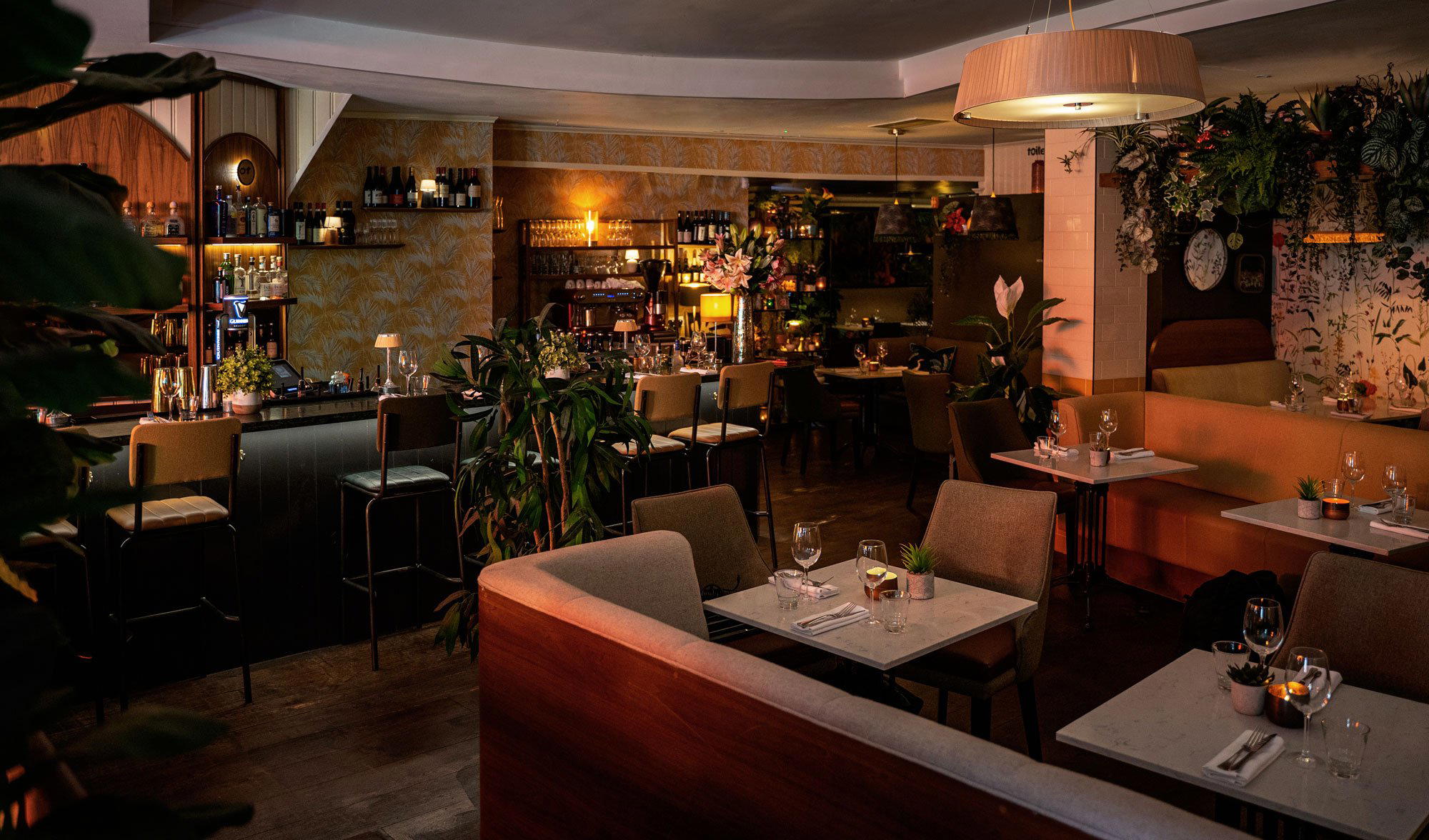 Glas restaurant in Dublin, Ireland