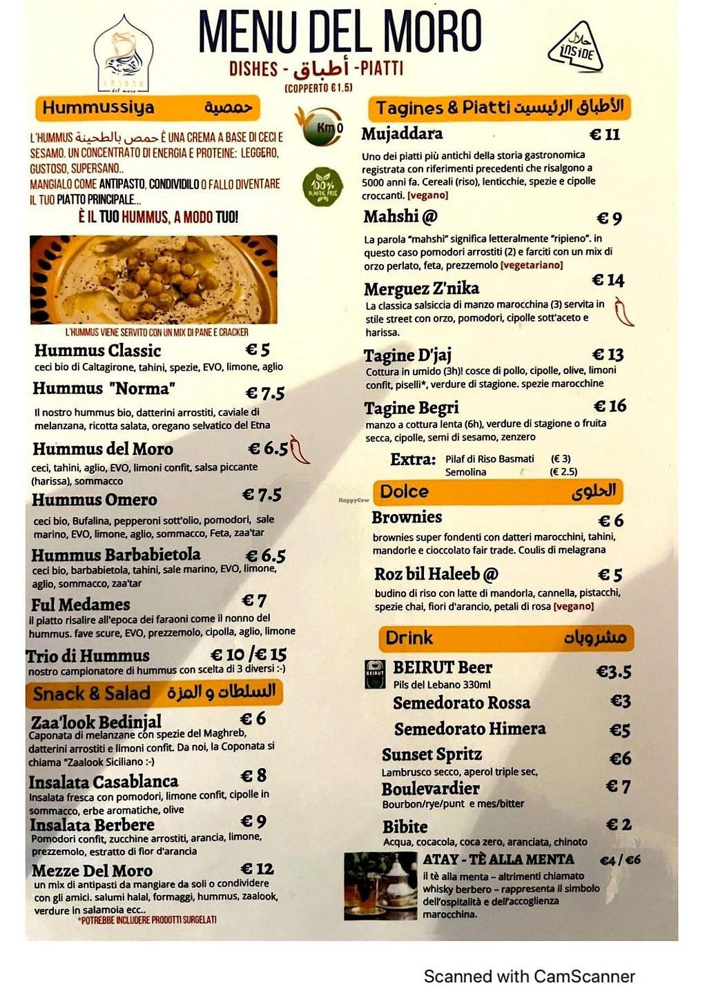 Casbah del Moro restaurant in Catania, Italy