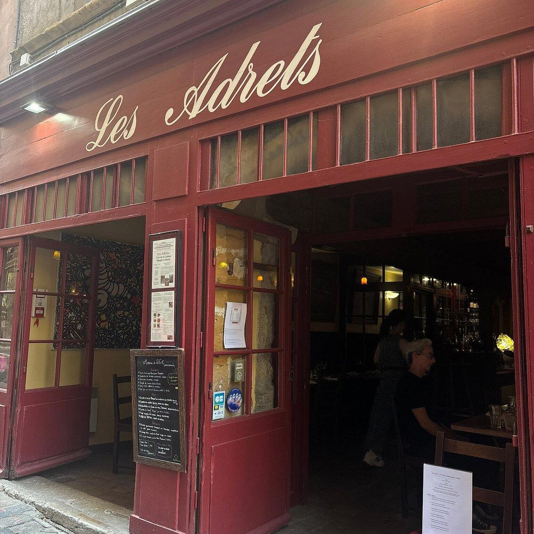Les Adrets restaurant in Lyon, France
