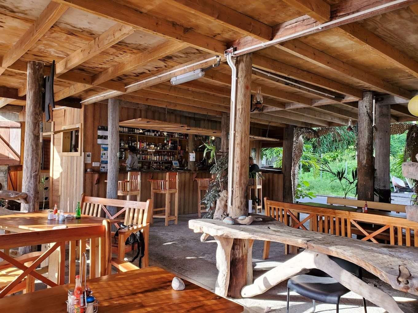 Keepin' It Real restaurant in Toucari, Dominica