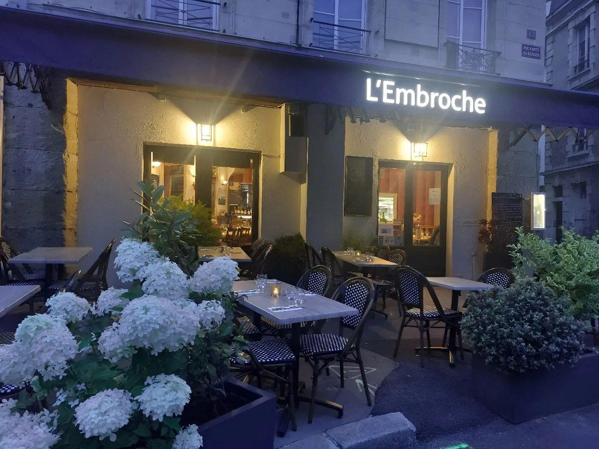 L'Embroche restaurant in Caen, France