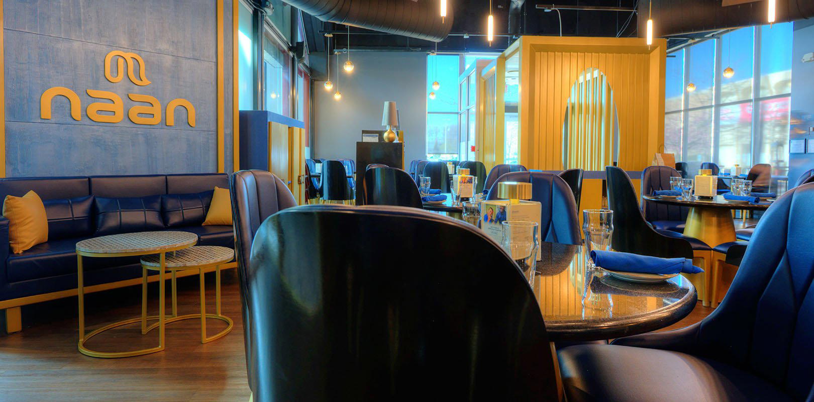 Naan restaurant in Moorestown, United States