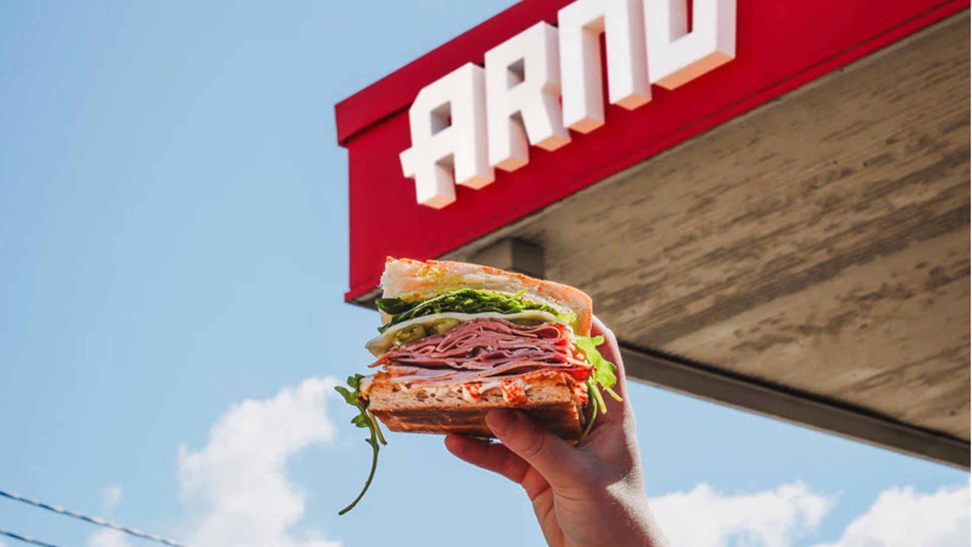 Arno Deli restaurant in Adamstown, Australia