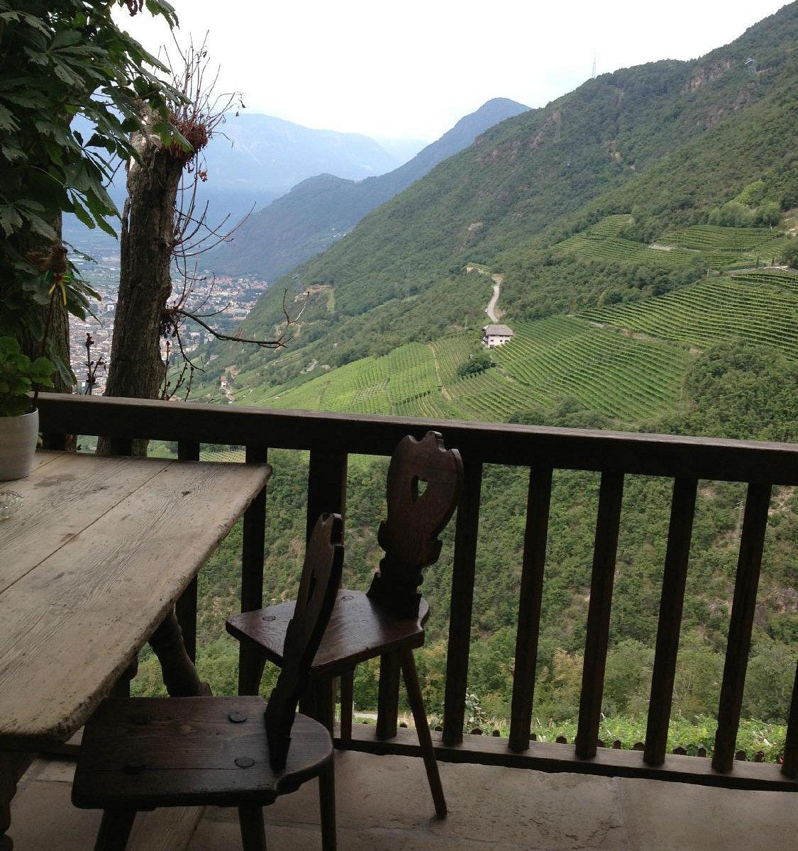 Loosmannhof restaurant in Ritten, Italy