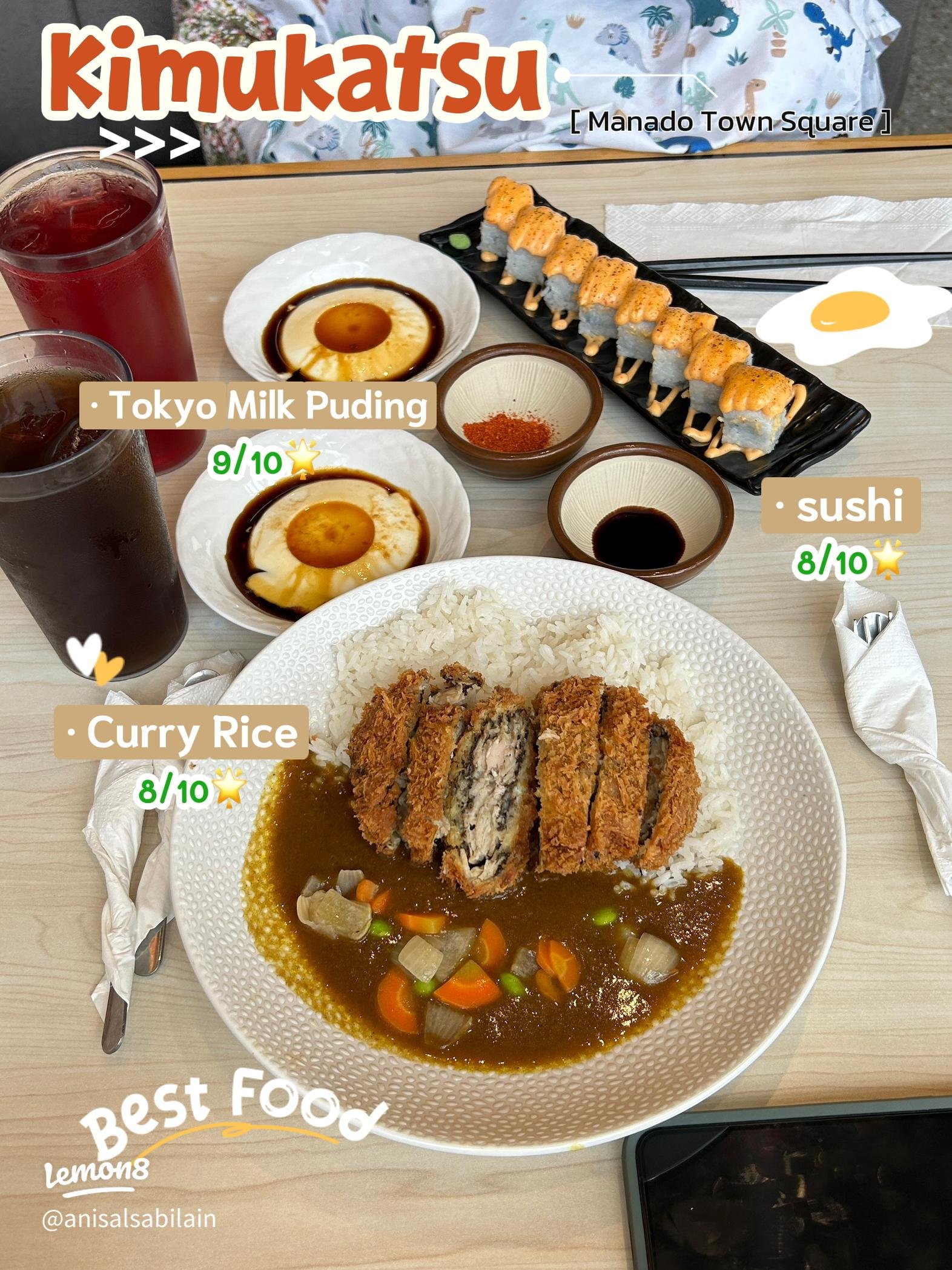 Kimukatsu Manado Town Square restaurant in Manado City, Indonesia