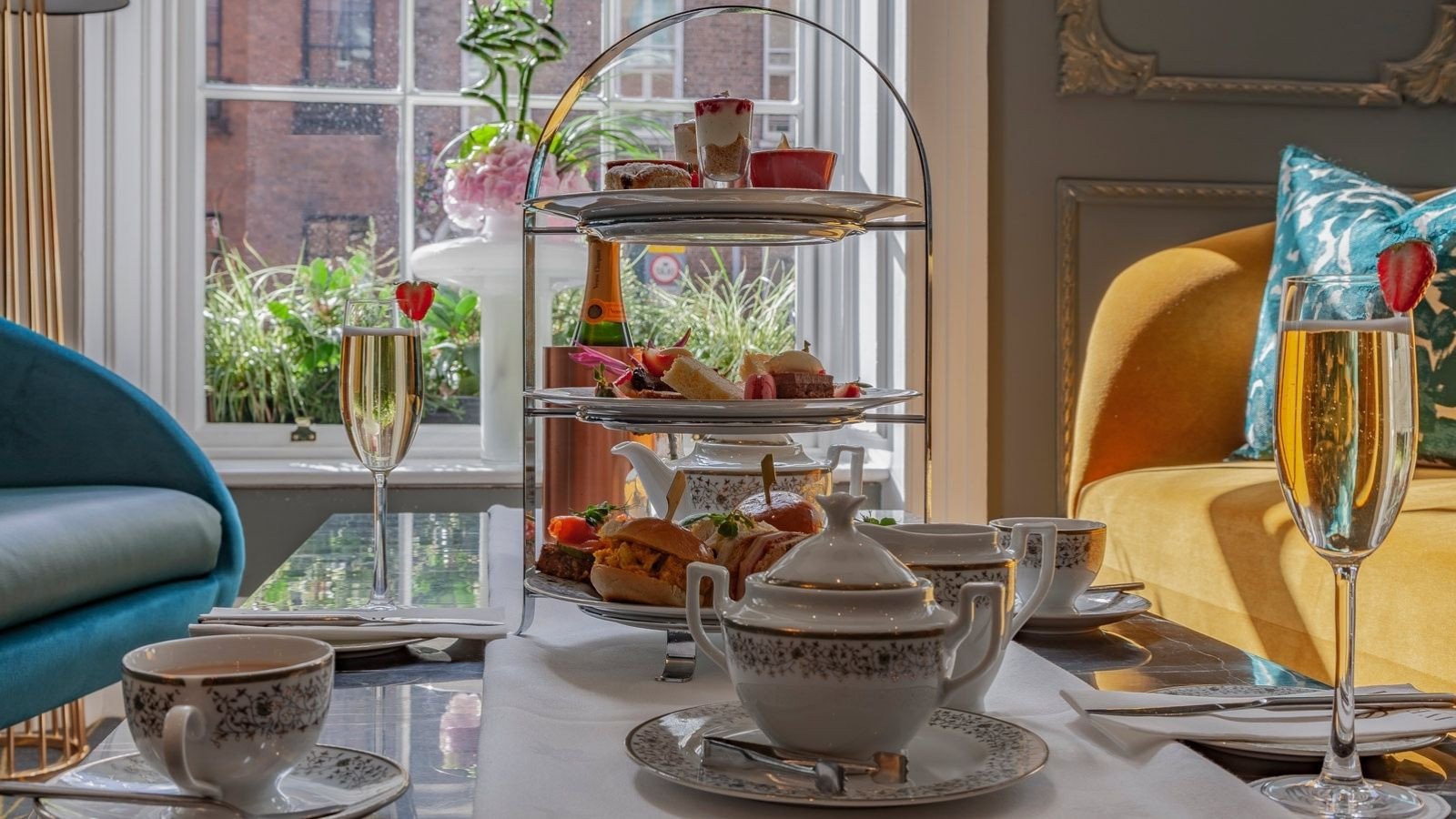 Afternoon Tea at The Iveagh Garden Hotel, Restaurant in Dublin