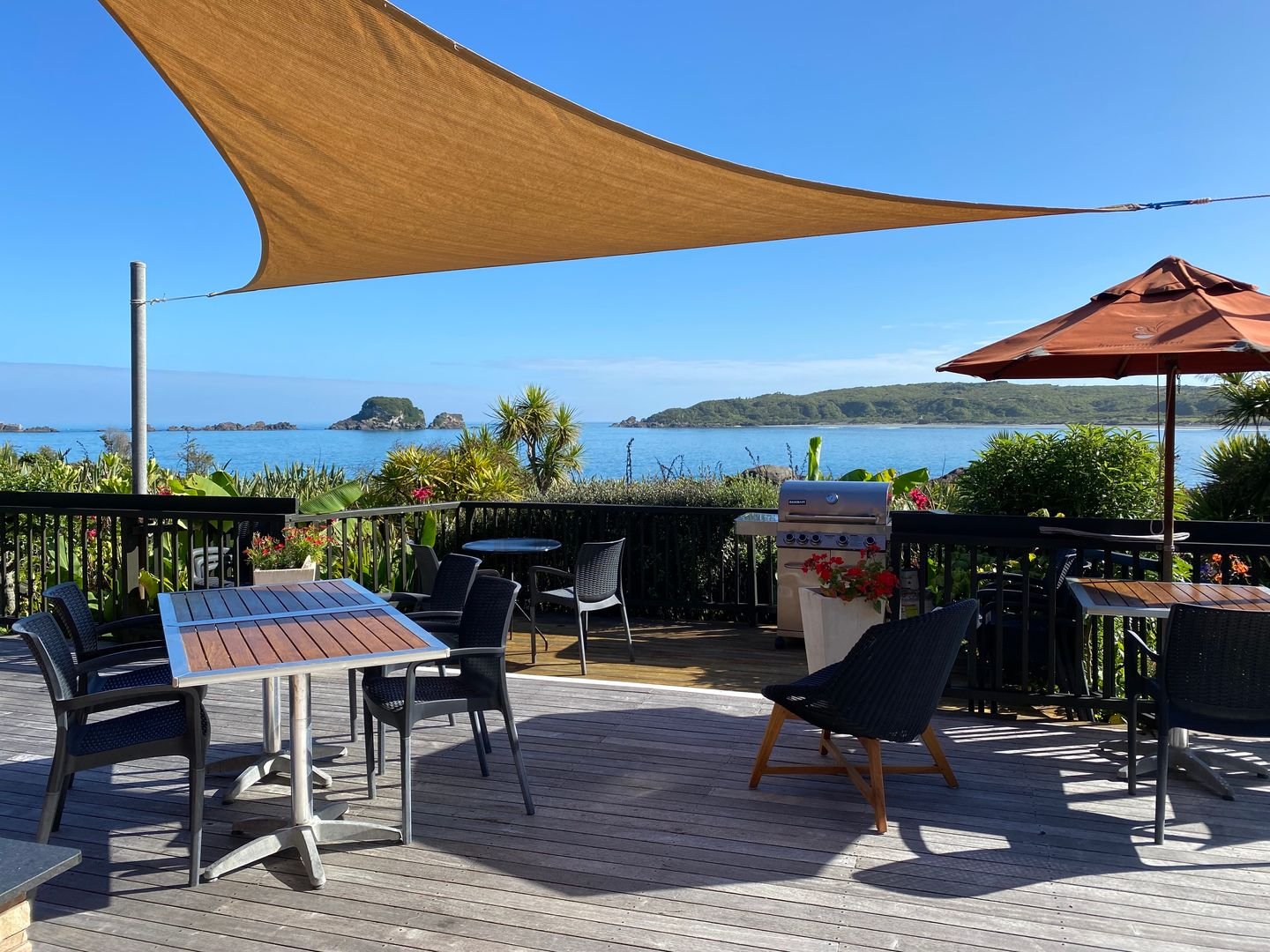 The Bay House restaurant in Westport, New Zealand