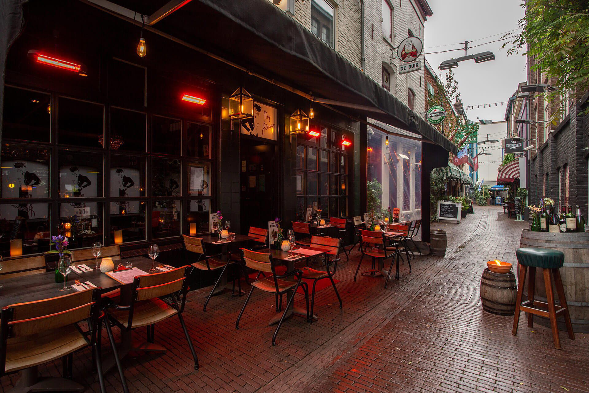 Mej. Janssen restaurant in Arnhem, Netherlands