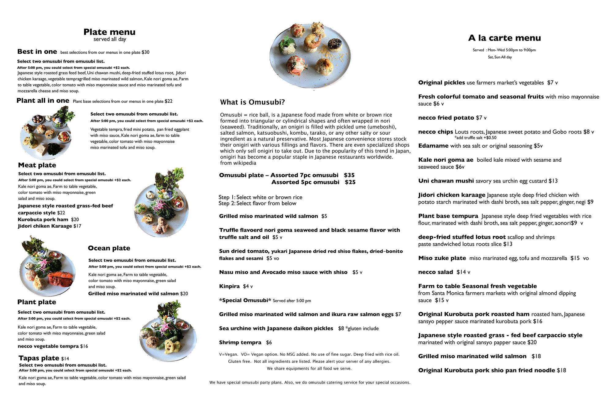 necco (Omusubi Project By Necco) restaurant in Los Angeles, United States