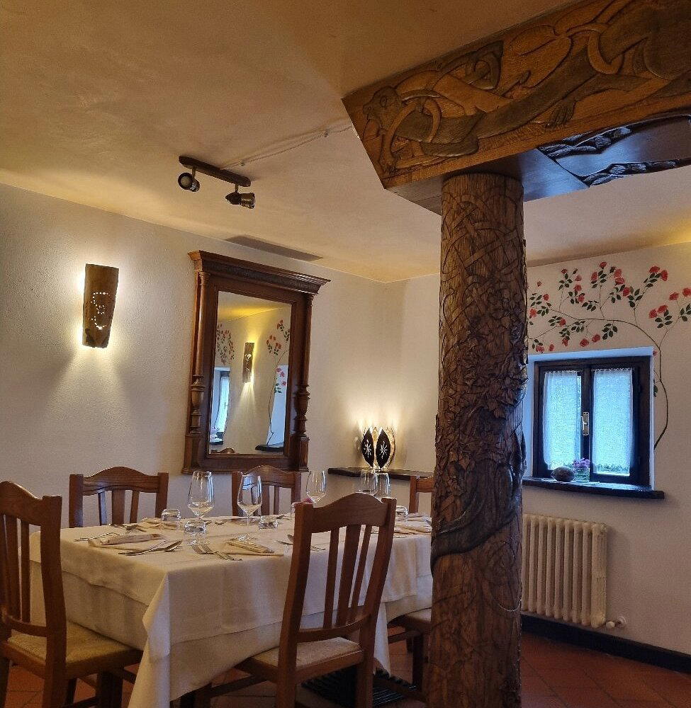 Gastaldia D'Antro restaurant in Pulfero, Italy
