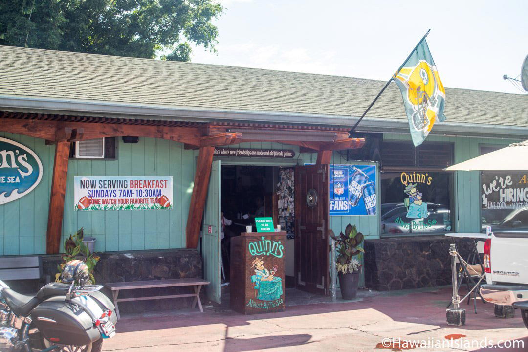 Quinn's Almost by the Sea restaurant in Kailua Kona, United States