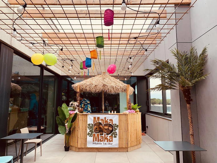 Maka-Maka Mobiele Tiki Cocktailbar, Maldegem, Belgium