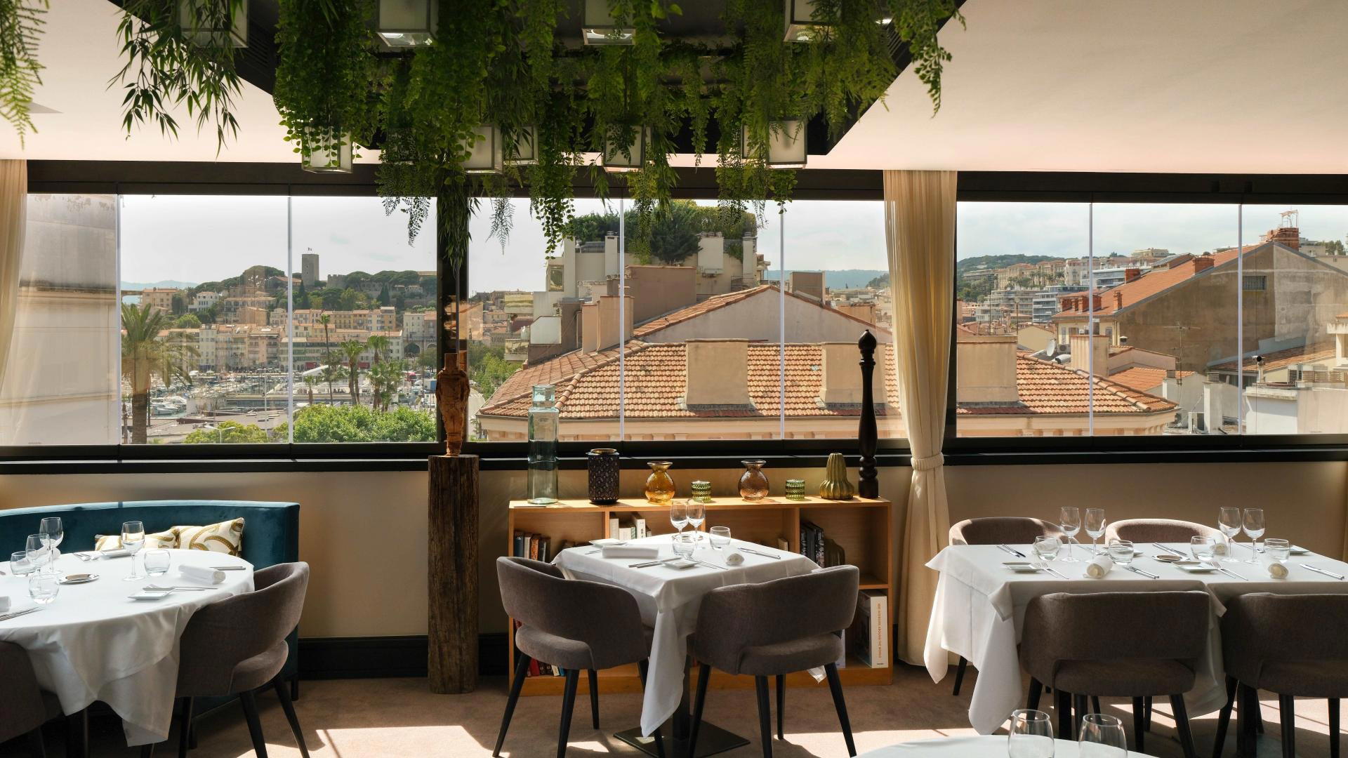 Le Roof restaurant in Cannes, France