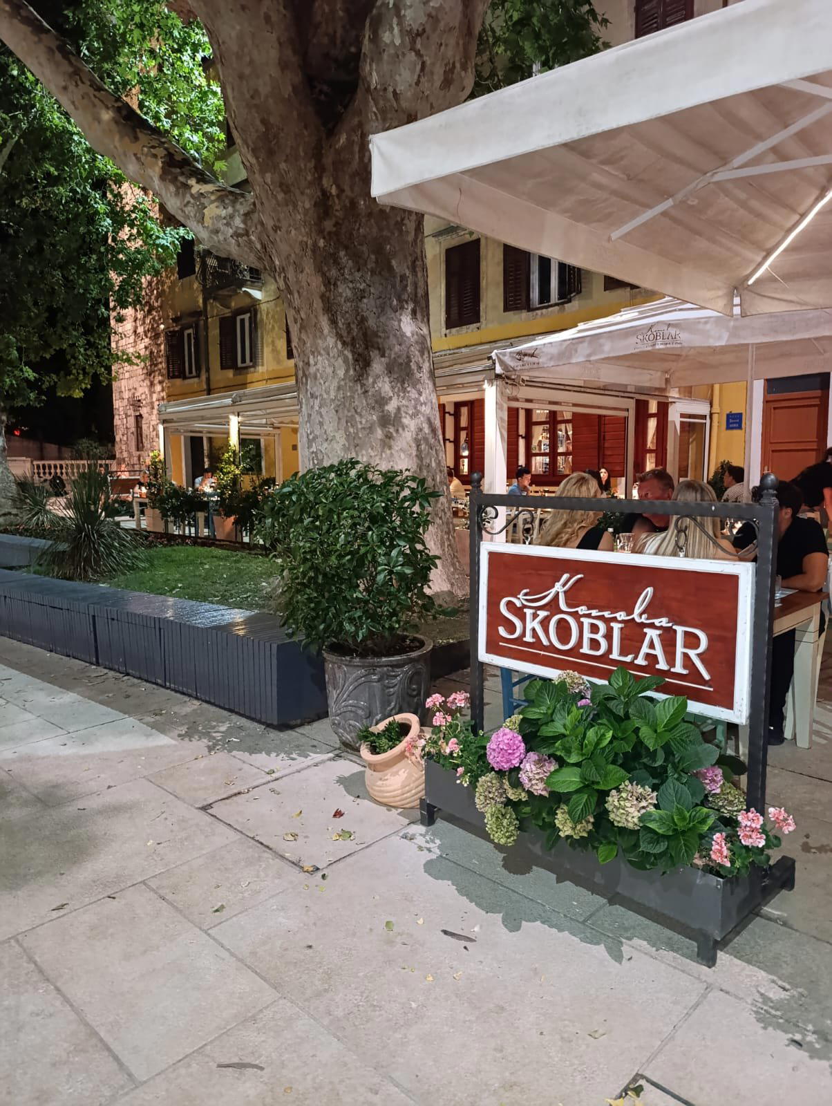 Skoblar restaurant in Zadar, Croatia