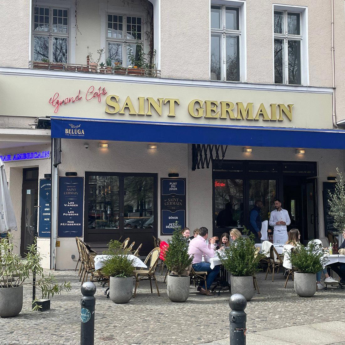 Grand Cafe Saint-Germain restaurant in Berlin, Germany