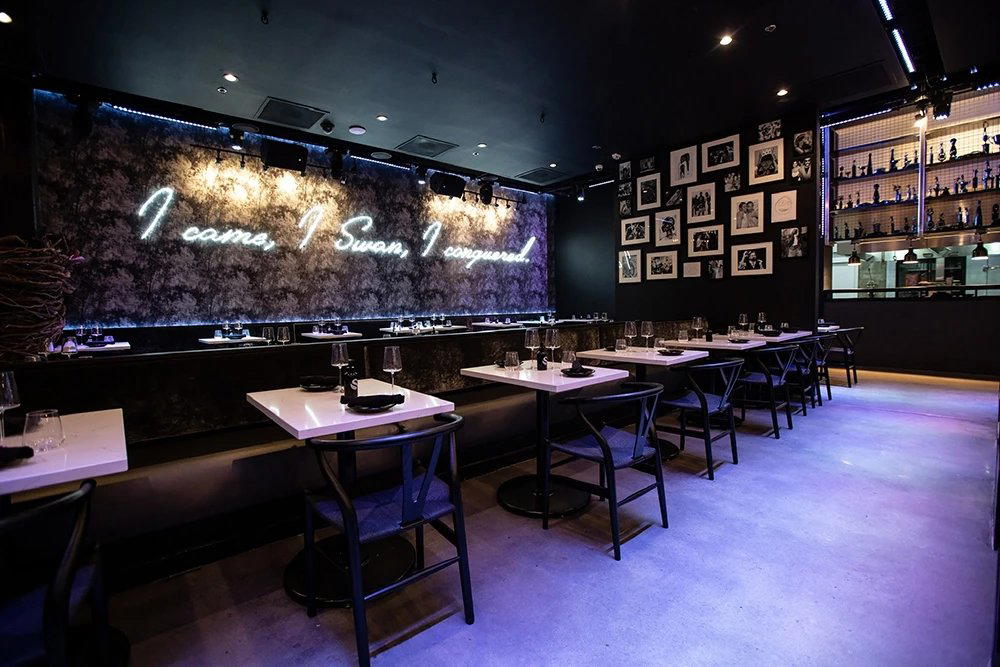 BLK Swan restaurant in Baltimore, United States