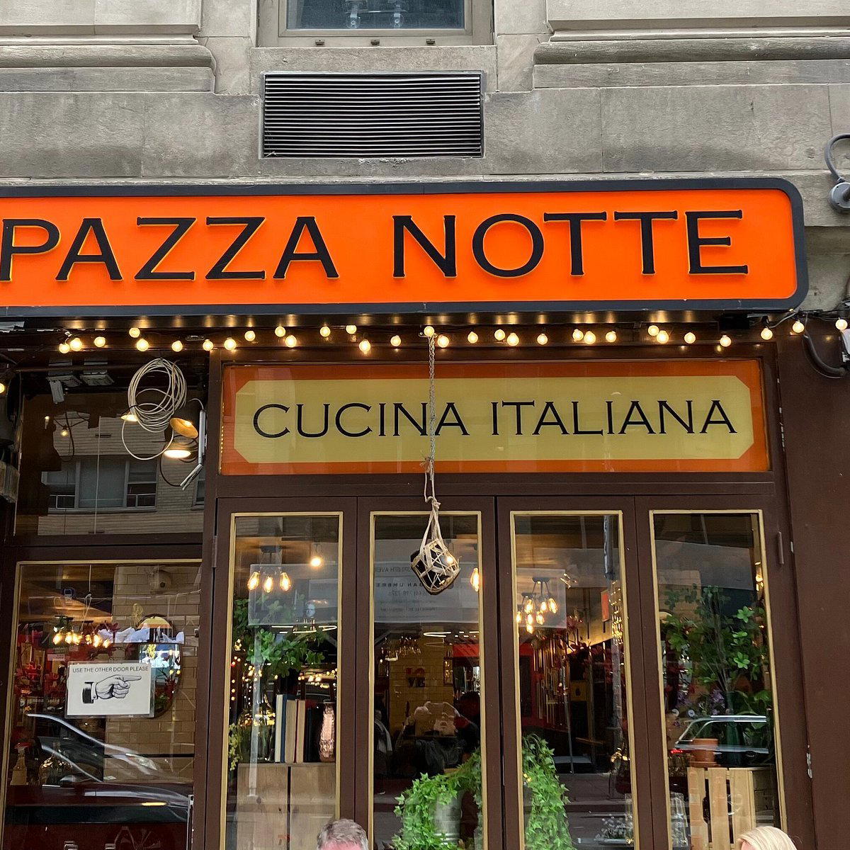 Pazza Notte restaurant in New York City, United States