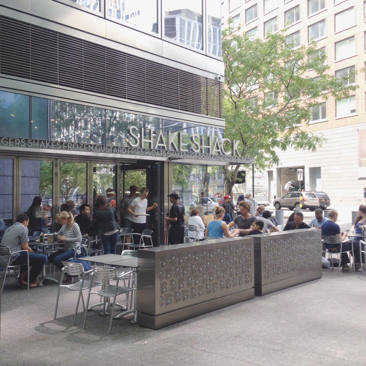 Shake Shack Battery Park City restaurant in New York City, United States