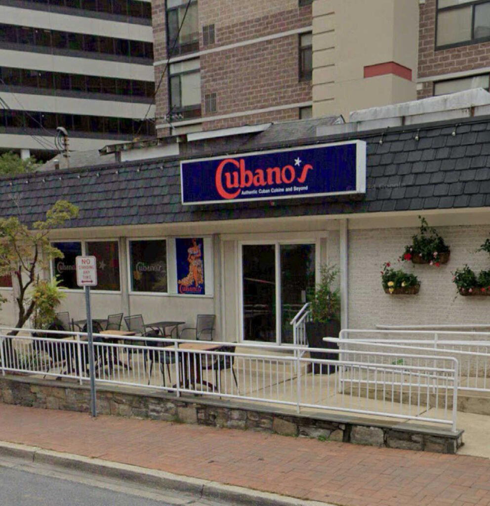 Cubano's restaurant in Silver Spring, United States