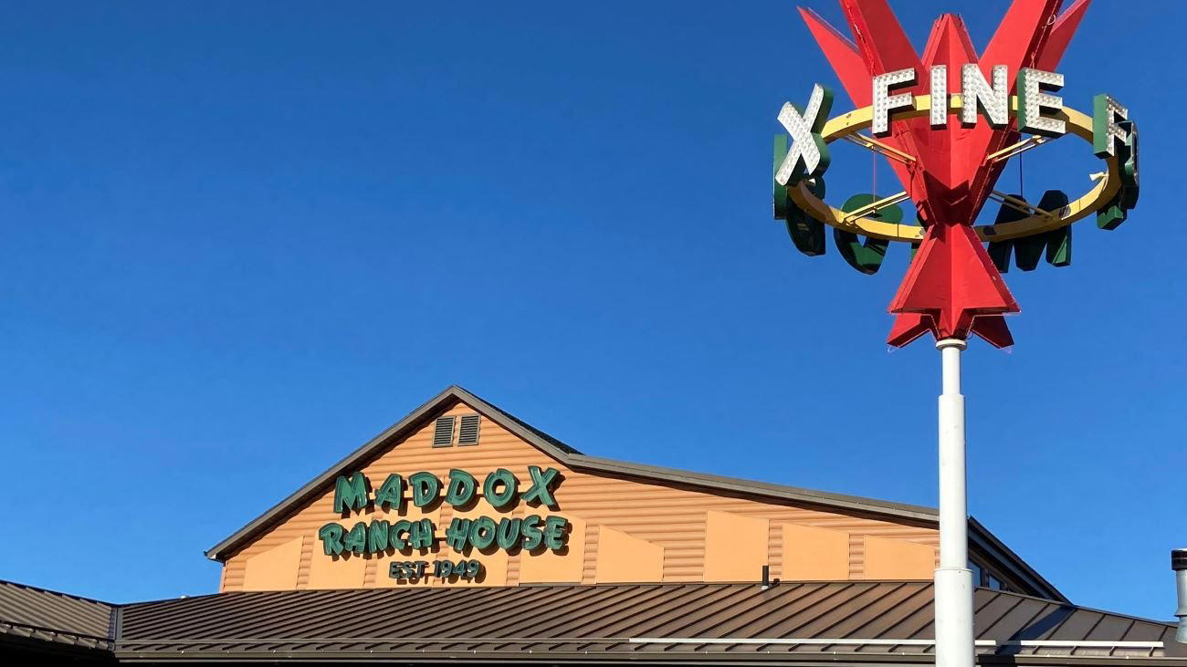 Maddox Ranch House restaurant in Perry, United States