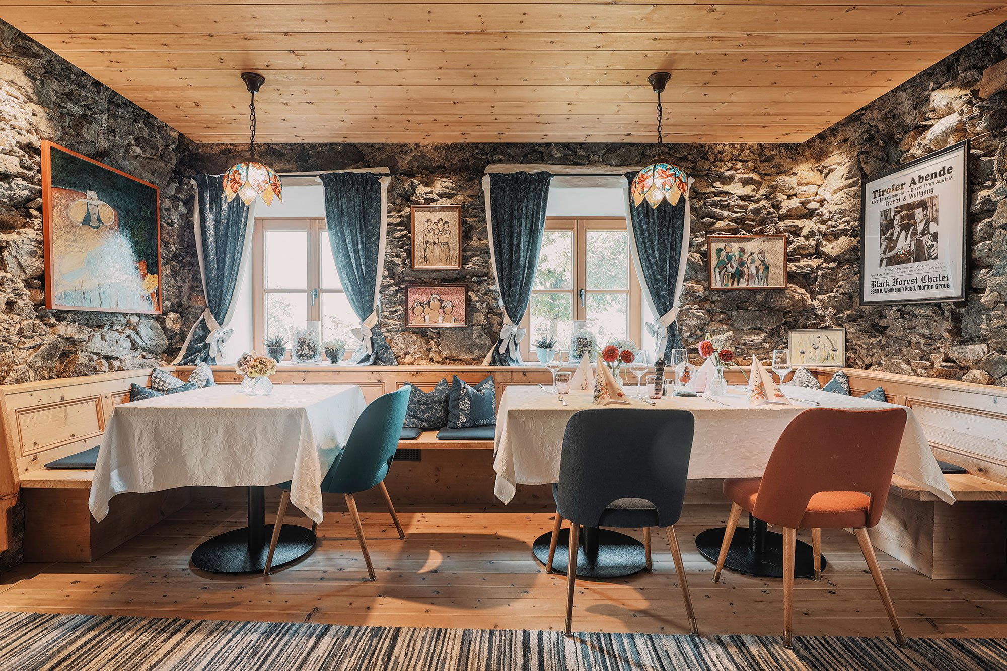 Gasthof zur Arche restaurant in Rinn, Austria