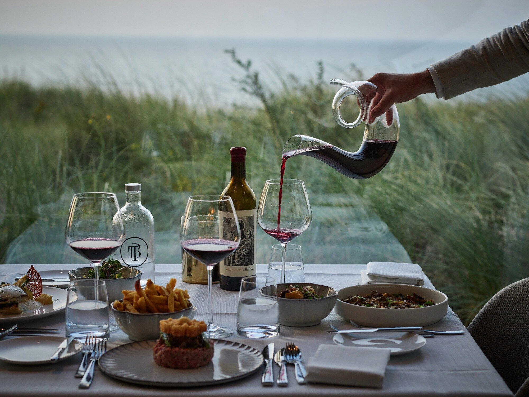 Le Sommet restaurant in Cadzand, Netherlands